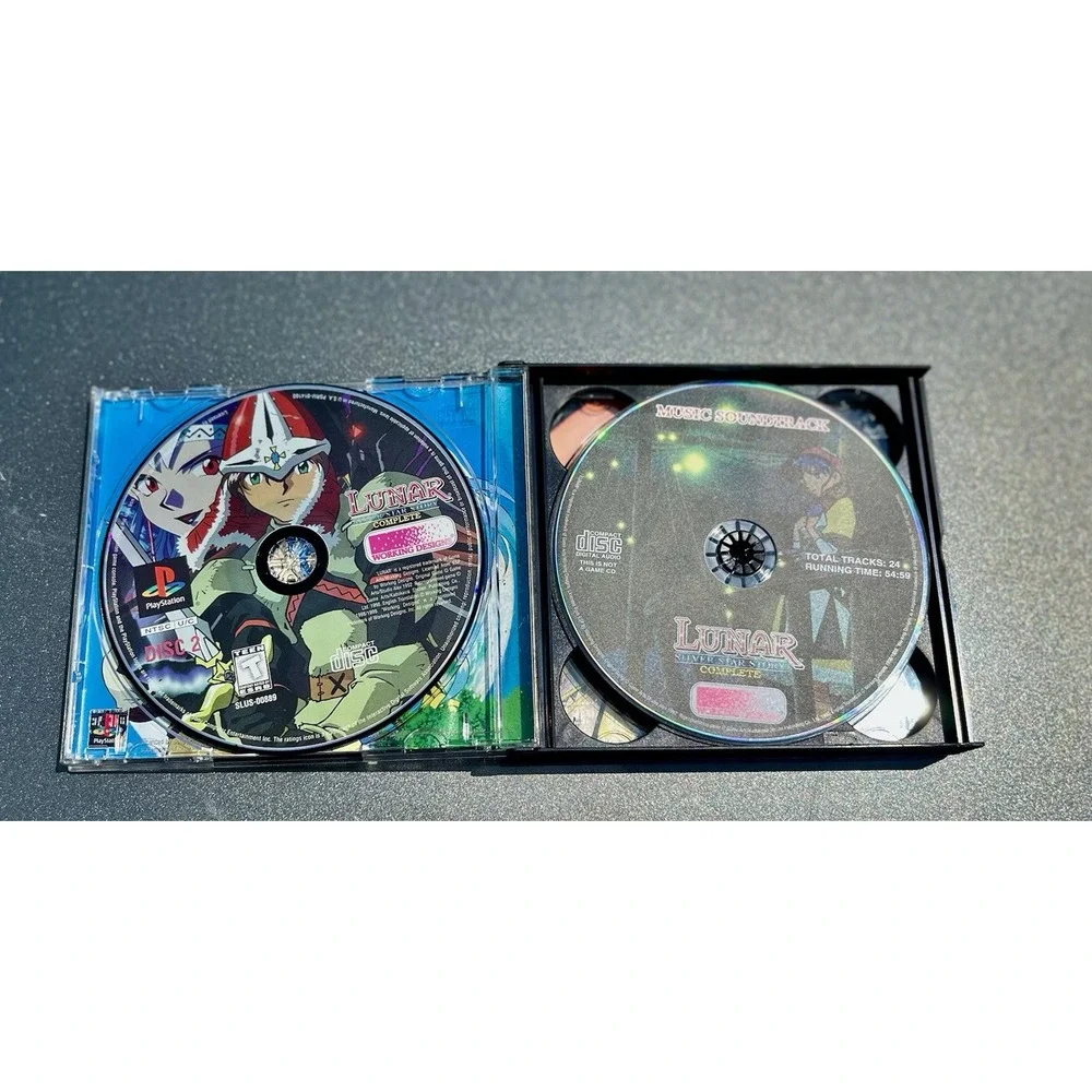 Lunar: Silver Star Story Complete‎ No Map (Sony PlayStation 1, 1999)